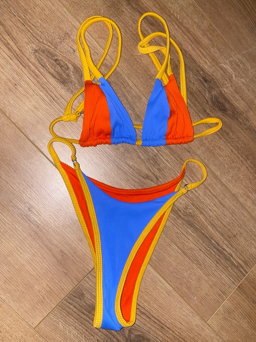 ONEONE Swim Color Block Bikini Set